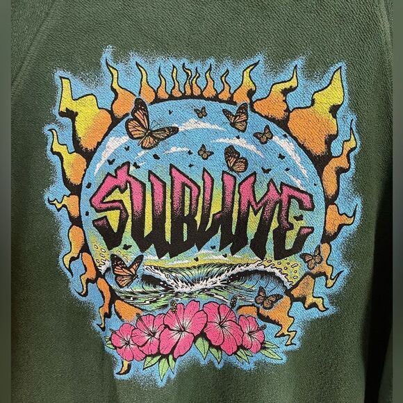 Daydreamer Sublime raglan French terry Sweatshirt. NWT - Picture 7 of 8